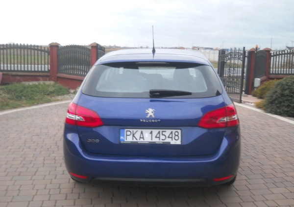 Peugeot 308 cena 62900 przebieg: 116800, rok produkcji 2020 z Kalisz małe 121